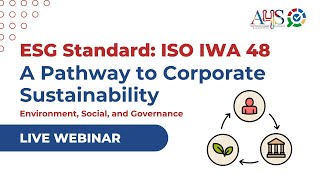 ISO IWA 48: A Pathway to Corporate Sustainability | Dr. Orlando O. Odejide | Mr. Kobina Otu Okyne |