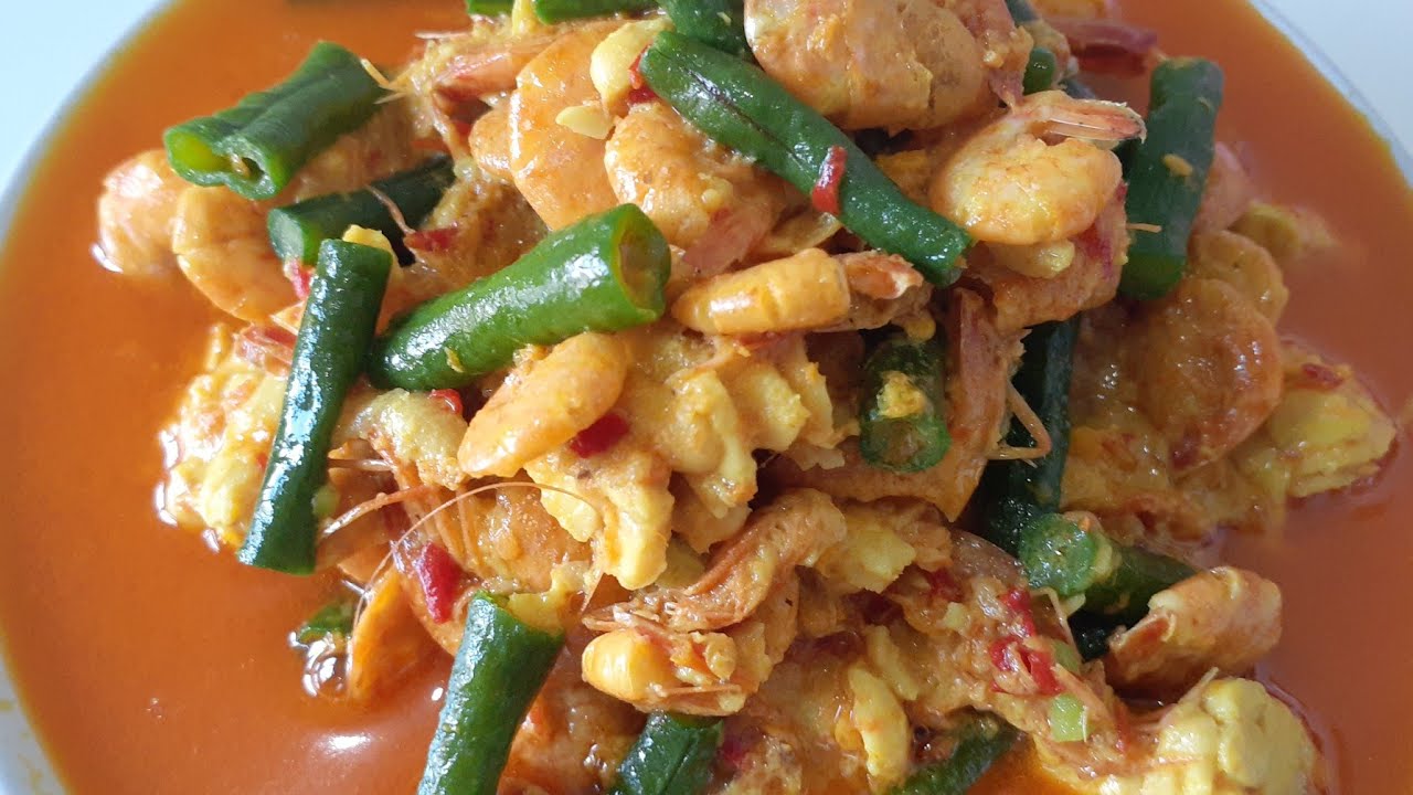 RESEP SAYUR KACANG PANJANG SANTAN - YouTube