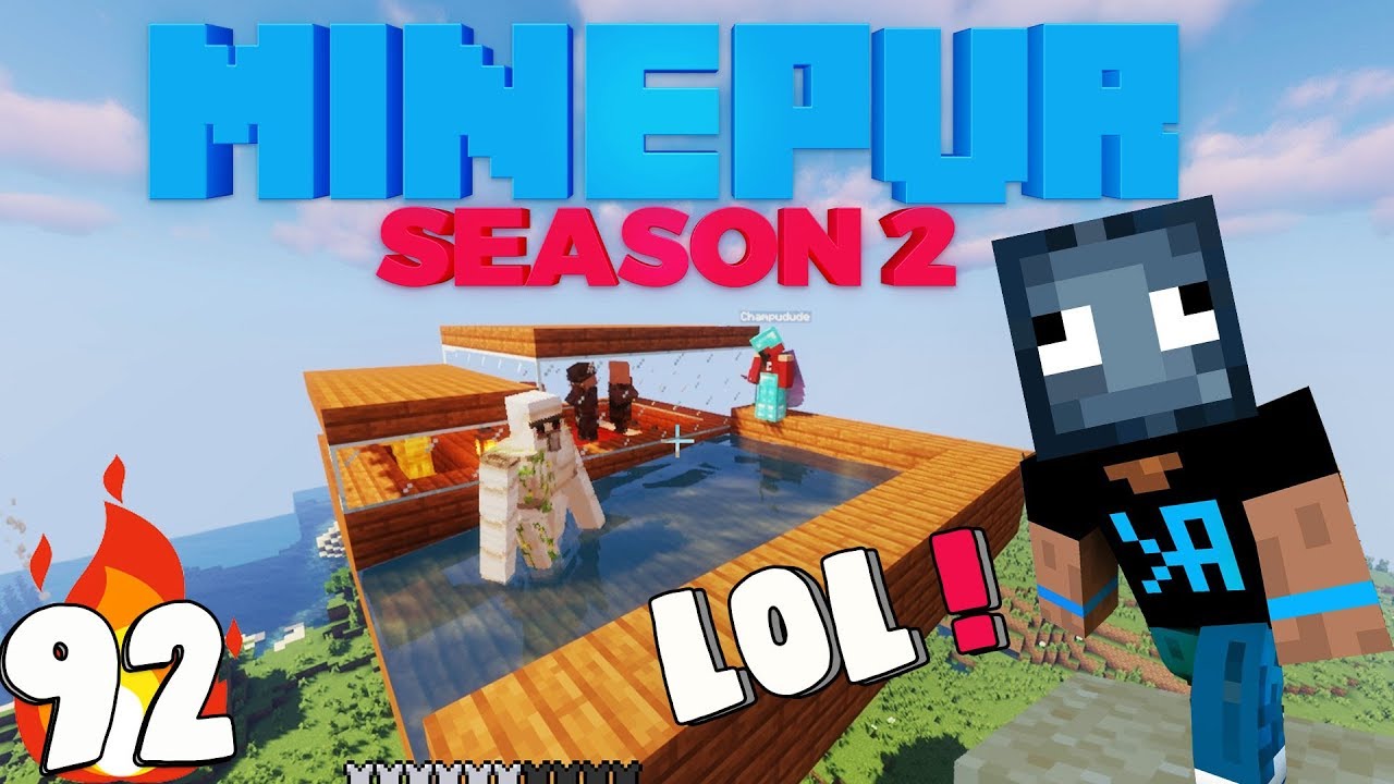 MINEPUR S2 : "Prank Successful" Ep 92 wt Akan22 "Minecraft Hindi" 1.15.2