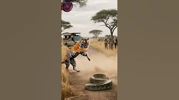 How To Film A Bengal Tiger Vs Anaconda Battle Like A Wildlife Pro Shorts Animals Shortsfeed 