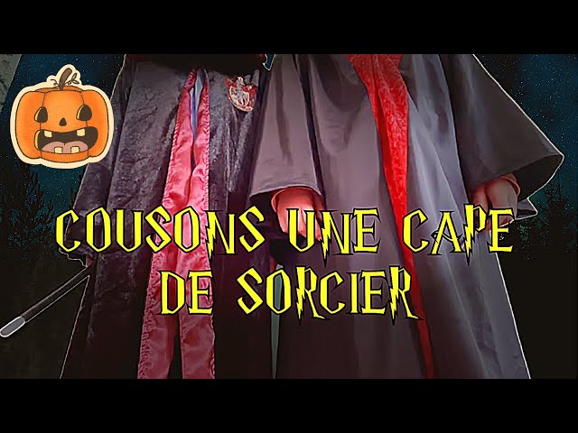 Tuto Couture : Manteau Harry Potter enfant (entièrement doublé