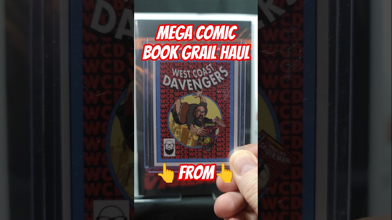 Insane Comic Book GRAIL Haul from @WestCoastDAVEngers!