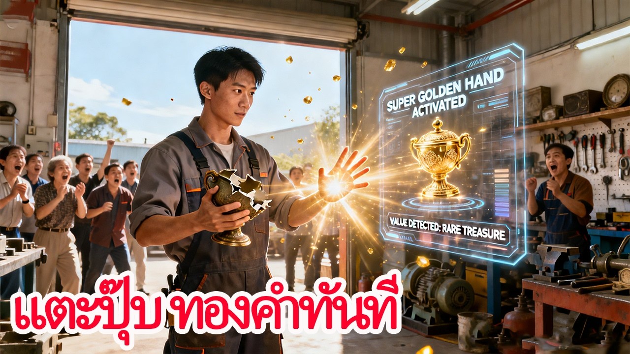 ช่างซ่อมธรรมดา แต่มีมือทองคำระดับเทพ! แตะอะไรก็กลายเป็นของล้ำค่าไร้เทียมทาน