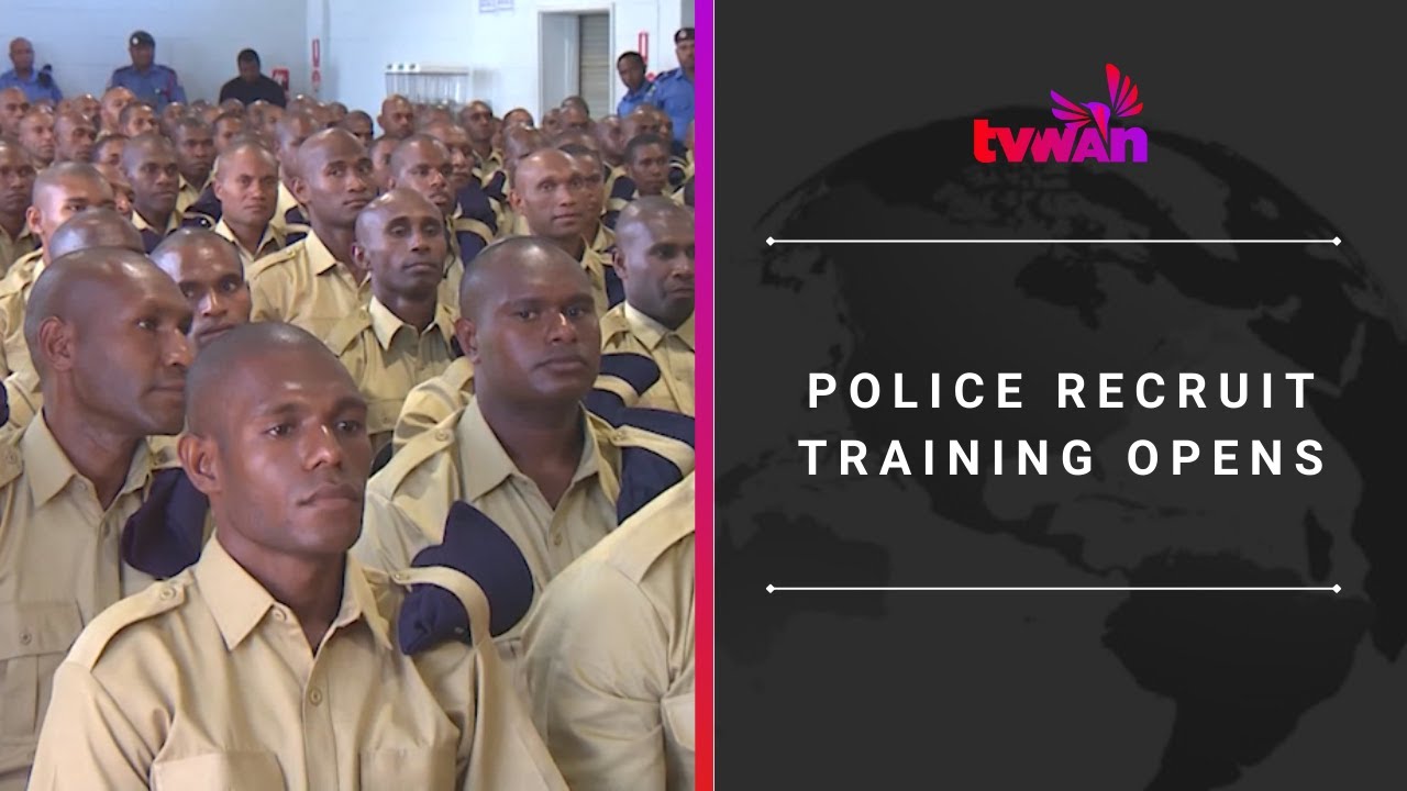Police Recruit Training Opens