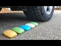Crushing Crunchy  Soft Things by Car EXPERIMENT CAR vs SOAP