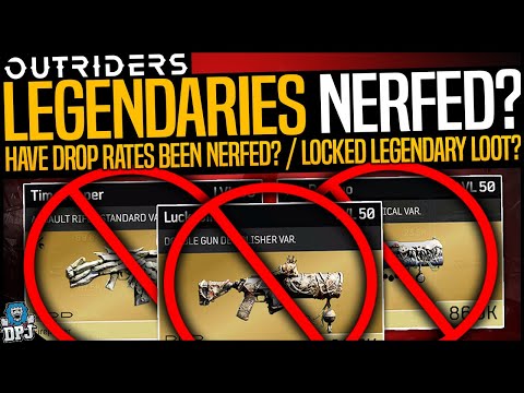 Video: Nerf outriders legendariske drops?