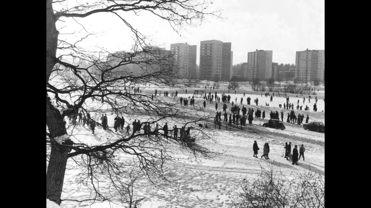 Vinter i Solna 1940-1960