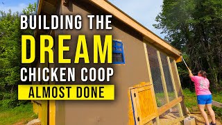 Building My Wife Her Dream Backyard Chicken Coop Ep7