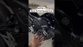 MT15 Stock😍Performance Boost😱🔥#mt15 #mt15fans #vlog #mt15riders#mt15fans #mt15modified