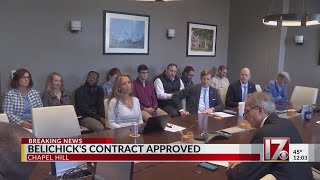 Bill Belichick's contract approved with UNC