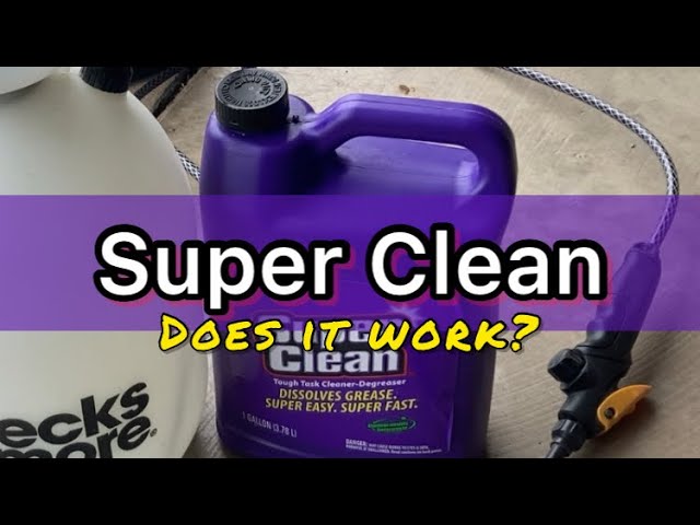 Where Can I Buy SuperClean Cleaner-Degreaser Products?