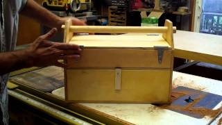 If you want to find a good project to work with a child, consider a toolbox. Then you can have the fun of filling it up with tools and 