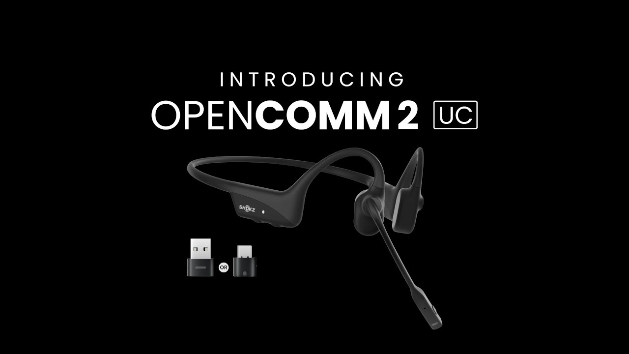 OpenComm2 UC Bone Conduction Headset - Best for Work