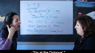Possessive Nouns ('s) - Learn English with Jennifer | 47