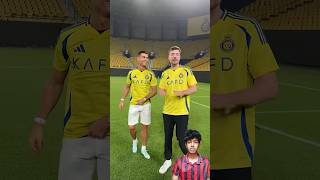 Kya MrBeast Ronaldo se 'SIUUU' seekh payenge? 😂mr beast hindi dubbed video #CR7 #SIUUU #Football