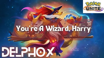 BEST Mage in the game! | Mystical Fire/Flame Charge Delphox | Pokemon Unite | Master Rank/Best Build