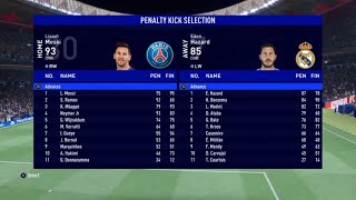 FIFA 22 Real Madrid vs PSG Penalties Champions League FINAL