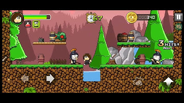 Dan The Man:Action Platformer level3 part1 Walkthrough Android all level Gameplay #gaming #dantheman
