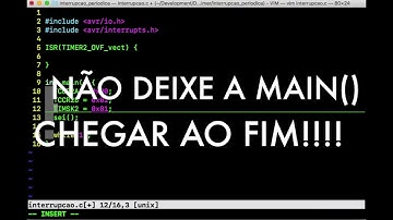 Programando o ATMEGA328P S1E9 - Interrupções Periódicas (Season Finale!)