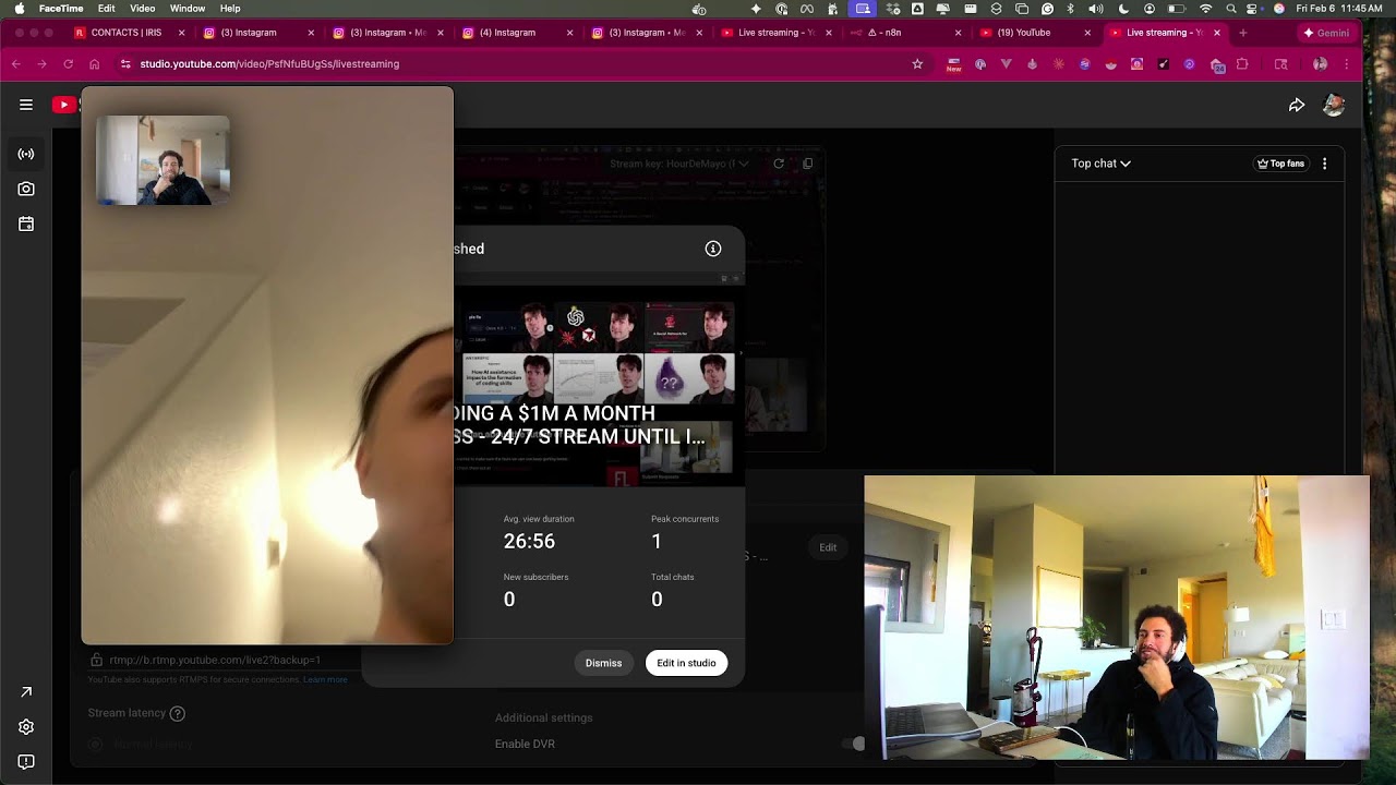 💻  BUILDING A $1M A MONTH BUSINESS - 24/7 STREAM UNTIL I LOOSE CONSCIOUSNESS | HEYIRIS.IO 🔥