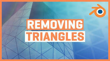 How to Remove Triangles | Blender 🔺