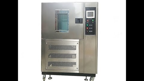 ETC-2001A Environmental Temperature and Humidity Testing Chamber #testingequipment #tester #gotester