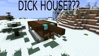 Minecraft Multiplayer: DOUBLE DOOR PENIS HOUSE!