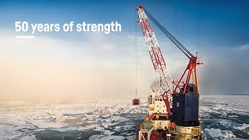 50 years of strength: Board offshore cranes anniversary | Liebherr