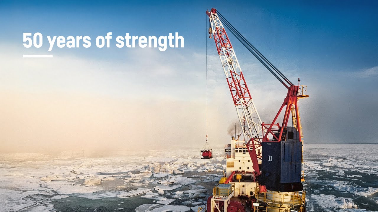50 years of strength: Board offshore cranes anniversary | Liebherr