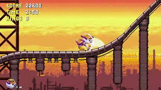 Sonic Triple Trouble 16-Bit With Fang The Sniper