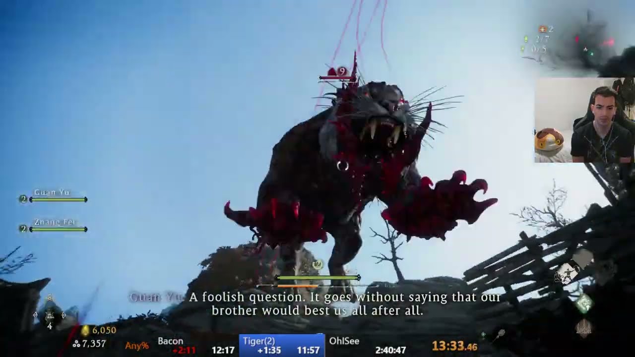 Wo Long Any% Speedrun in 