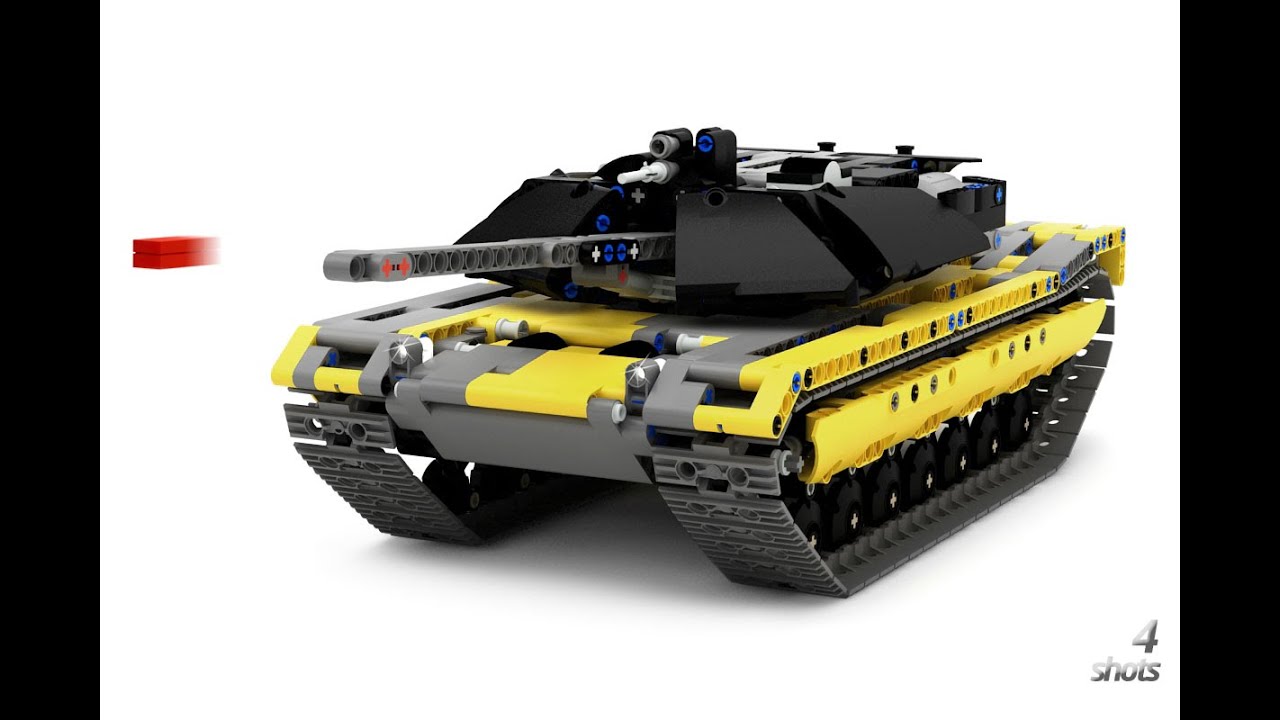 Lego Technic Tank M1 Abrams - YouTube