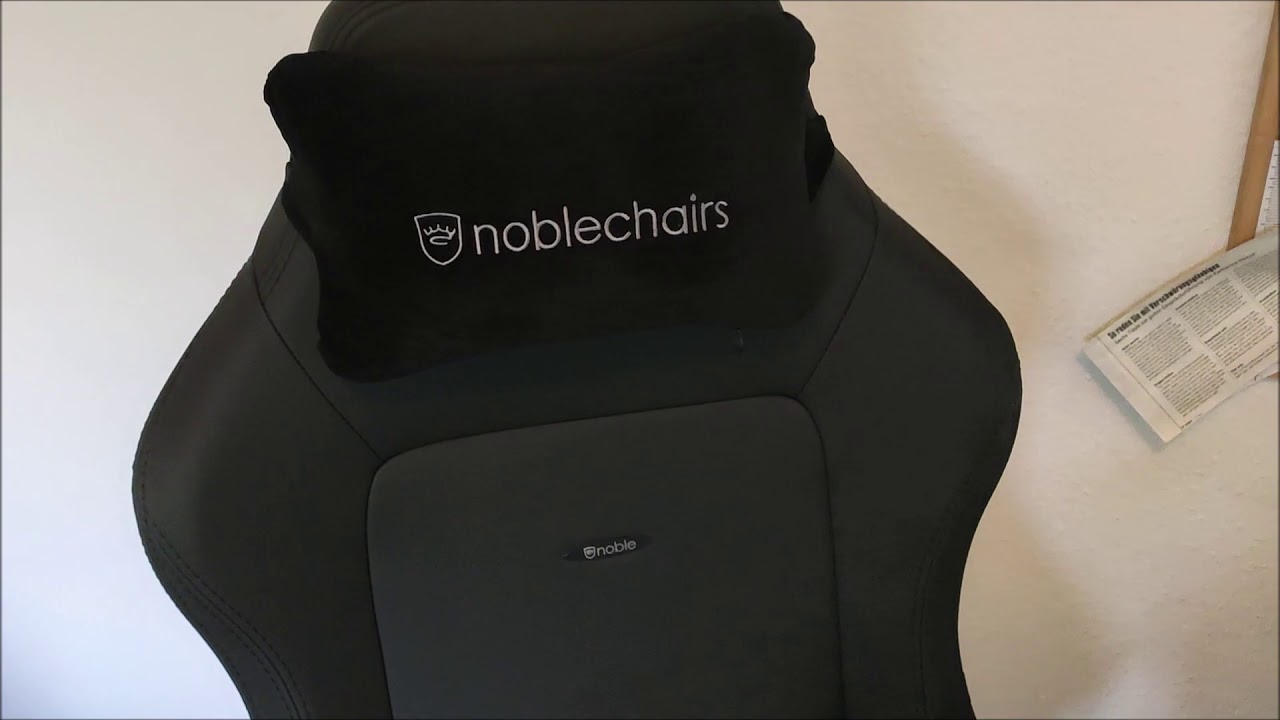 Noblechairs HERO Black Edition Zusammenbau, Tipps, Meinung (2020) YouTube
