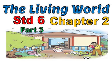 std 6th science chapter 2 the living world part 3 (class 6 lesson 2 maharashtra board SSC)