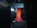 Hydraulic Press vs Red-Hot Bolt – Satisfying Metal Deformation!