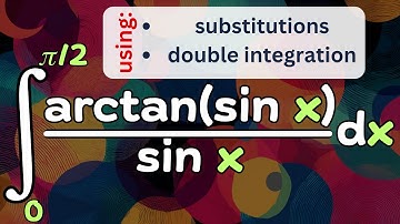 an integral with some of my favorite techniques