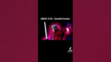UMVC 3 CE - Gambit Combo #umvc3 #marvelvscapcom #gambit