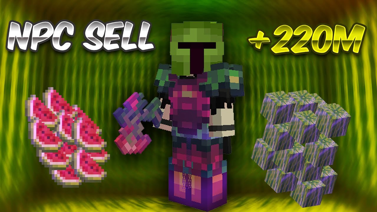 Milestone 46 pe Melon [Hypixel SkyBlock]