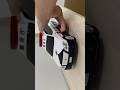 救急車とパトカーのミニカー走る!新しい電池に交換して走行テスト!Ambulance miniature car running! Running test