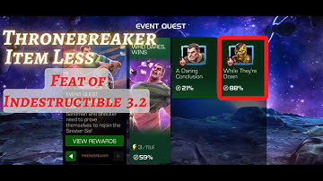 MCOC| EQ 3.2 | Feat of Indestructible | While They