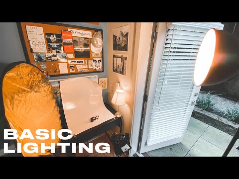 Basic lighting setup! (Studio Apartment) - YouTube