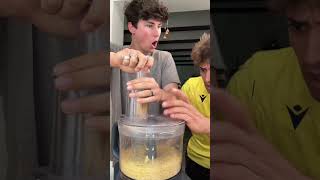Pissed Off Italian Reacts To Me Blending Spaghetti