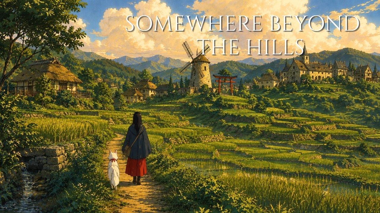 Japanese Fantasy Music for Focus | Somewhere Beyond the Hills