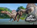 Spicing Things Up with Spinosaurus!! 🦕🌿 Jurassic World Evolution