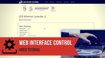 Web interface - LED Software