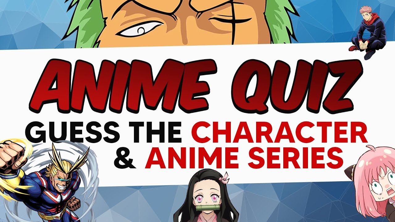 Can You Guess The Anime By Picture? QUIZ - Quizondo