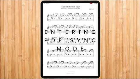 Synchronizing your PDFs with media files and automating page turns