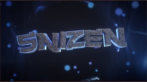 (C4D+AE) intro para snizen