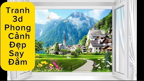 Top 39 mẫu tranh phong cảnh châu âu 3d đẹp nhất hiện nay