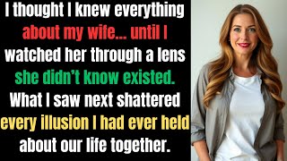 My Wife Had No Idea About the Security Cameras—I Watched in Silence
